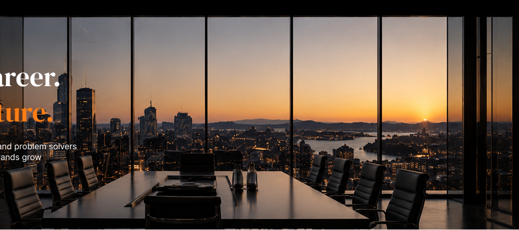 Beulah Media office at sunset